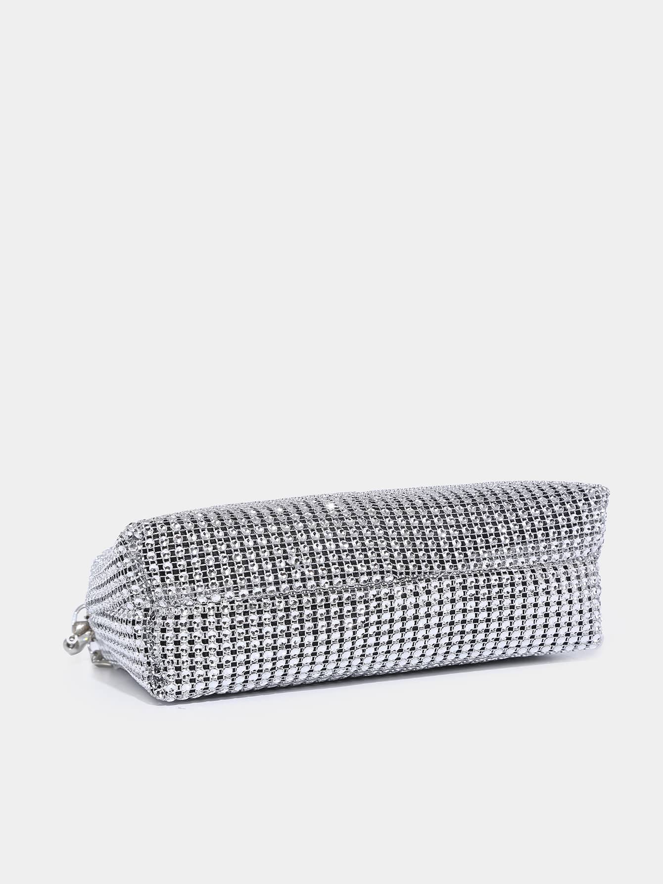 Bolsa Strass Mini Brilhantes