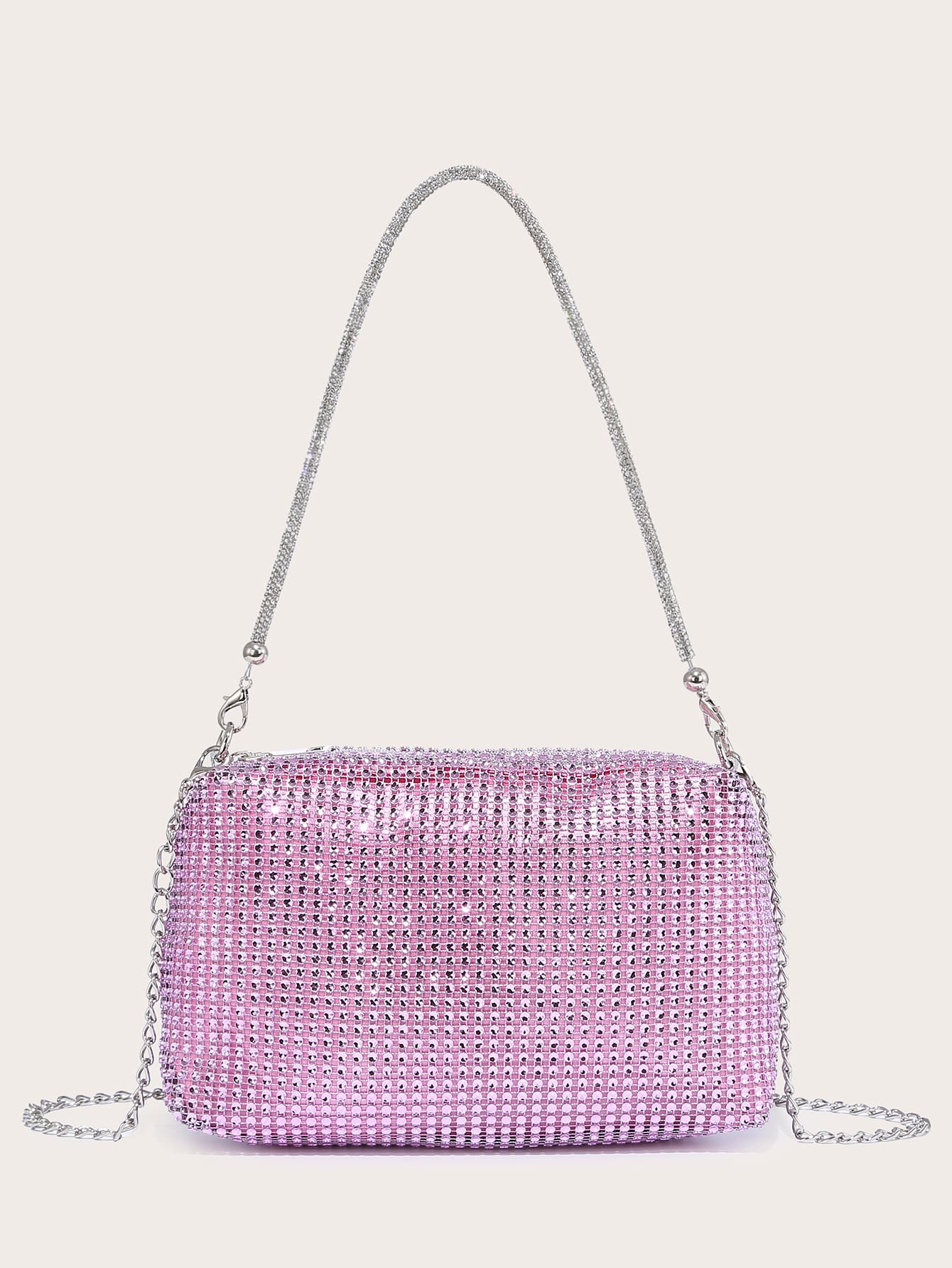 Bolsa Strass Mini Brilhantes