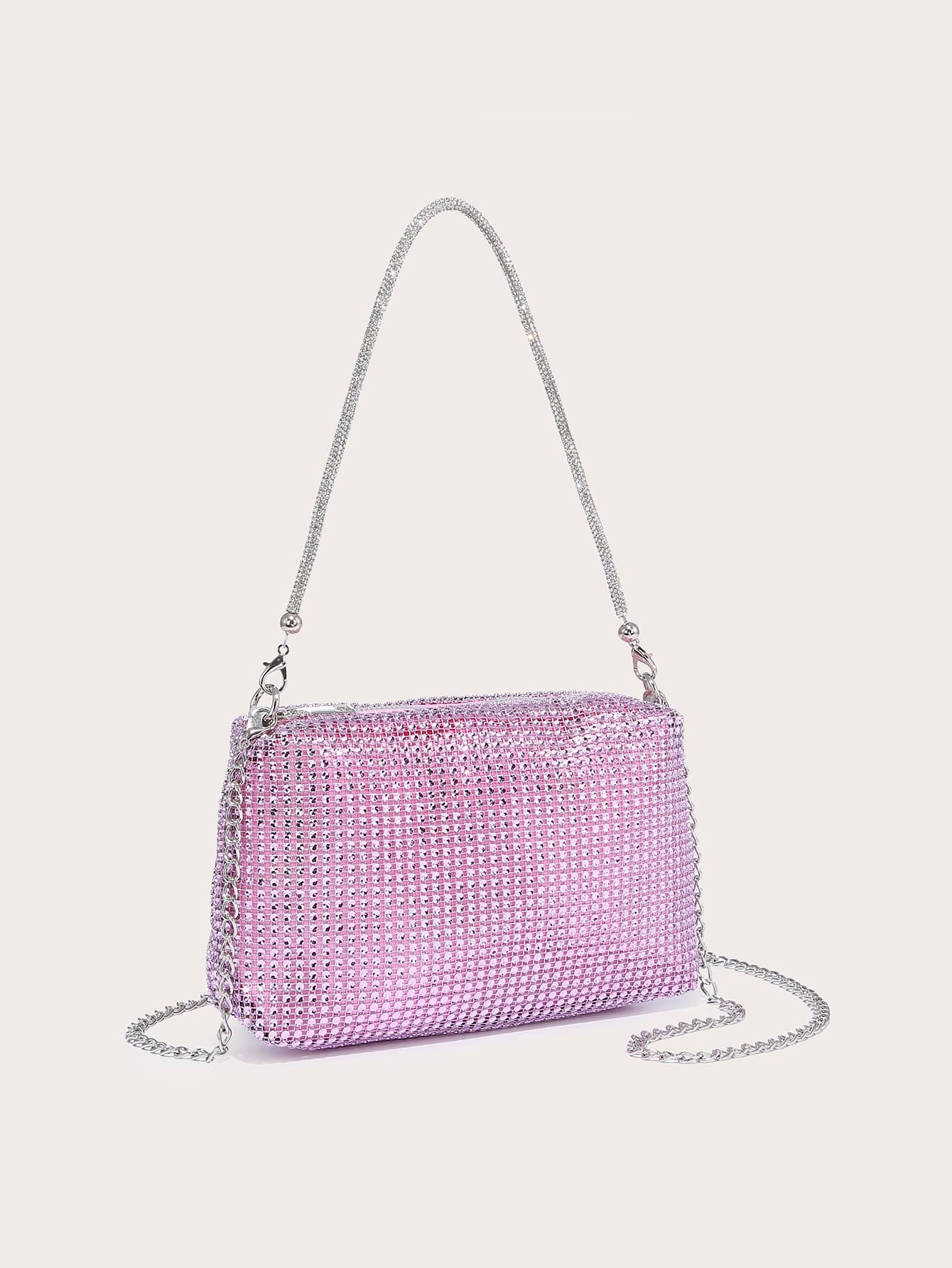 Bolsa Strass Mini Brilhantes
