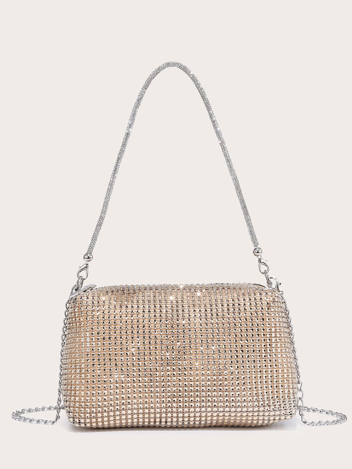 Bolsa Strass Mini Brilhantes