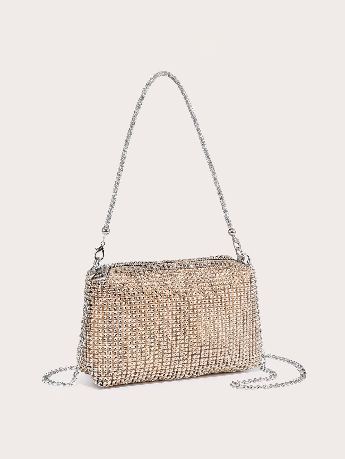 Bolsa Strass Mini Brilhantes