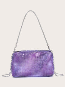 Bolsa Strass Mini Brilhantes